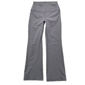 Yogalicious Flare Leggings Womens Large Gray Yoga Pants Pilates Athleisure Train
